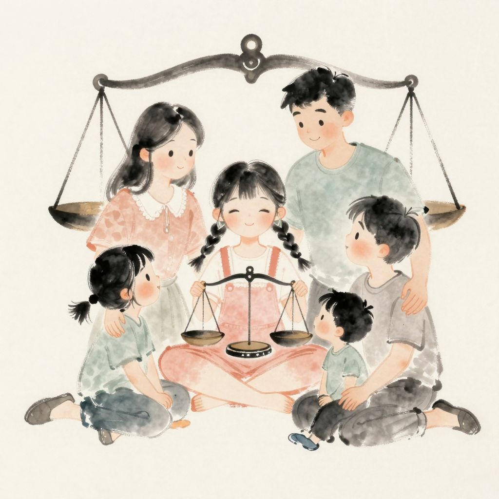 Libra Granddaughter: Sweet Family Dynamics & Character Building
