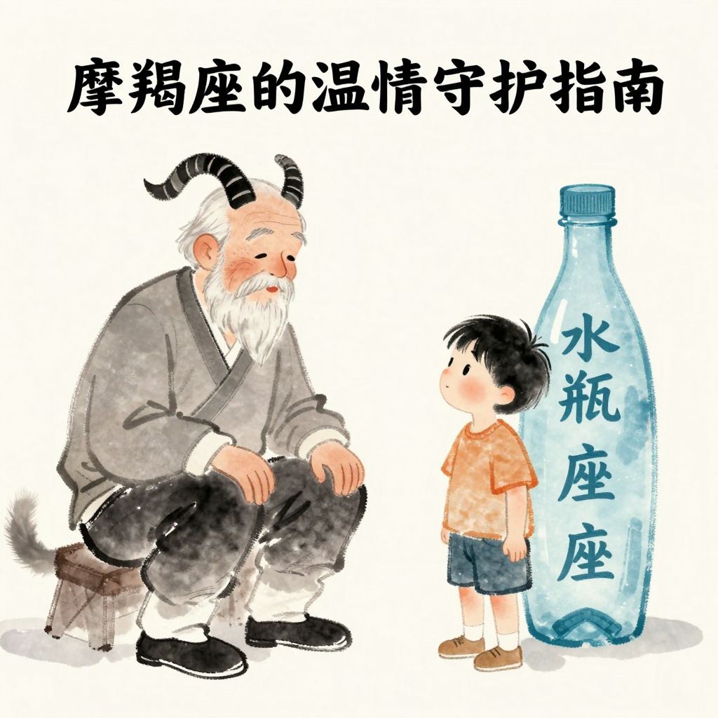 摩羯座爷爷与水瓶座外孙：代沟里的温情守护指南