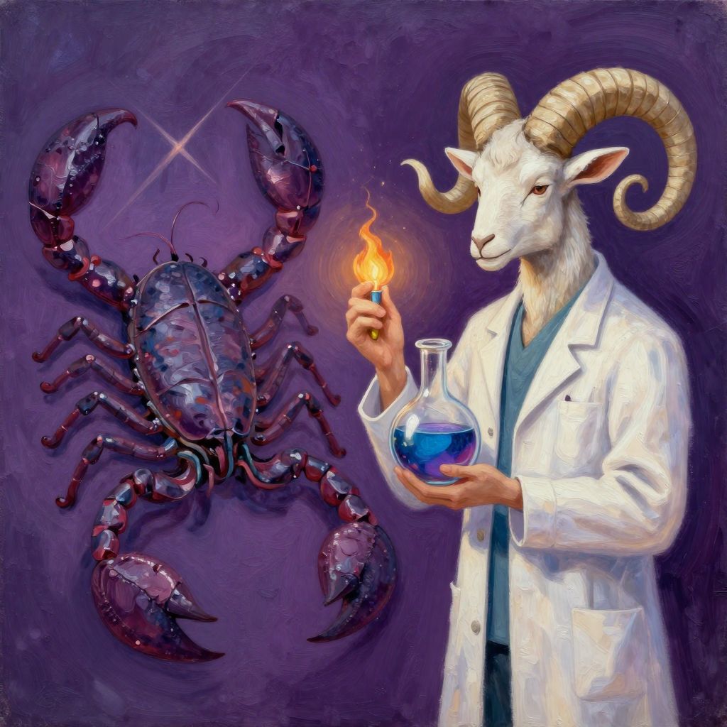 Sagittarius & Aries Pharmacist: The Deadly Attraction of Reason and Passion