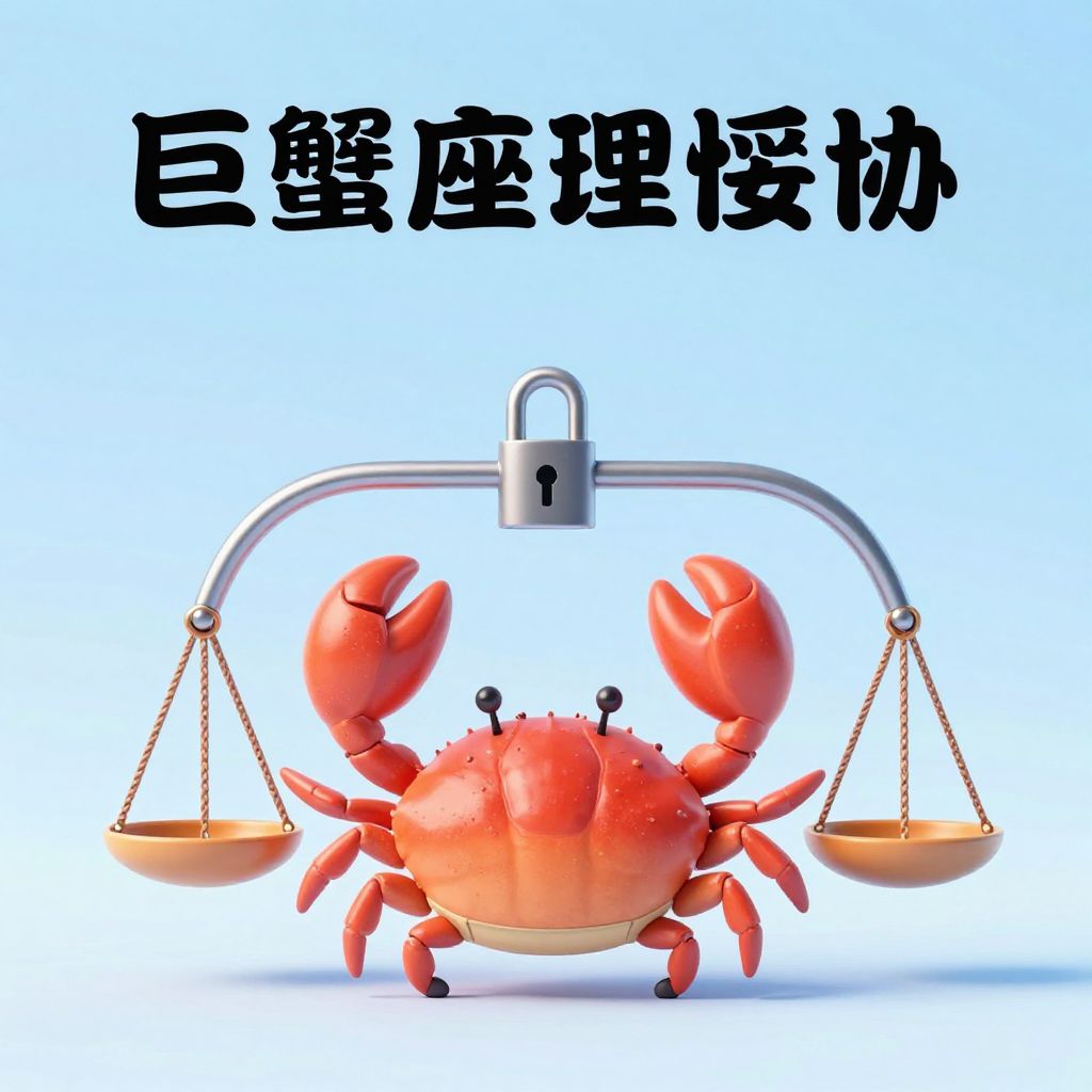巨蟹座与天秤座锁匠：情感中的温柔妥协与理性博弈