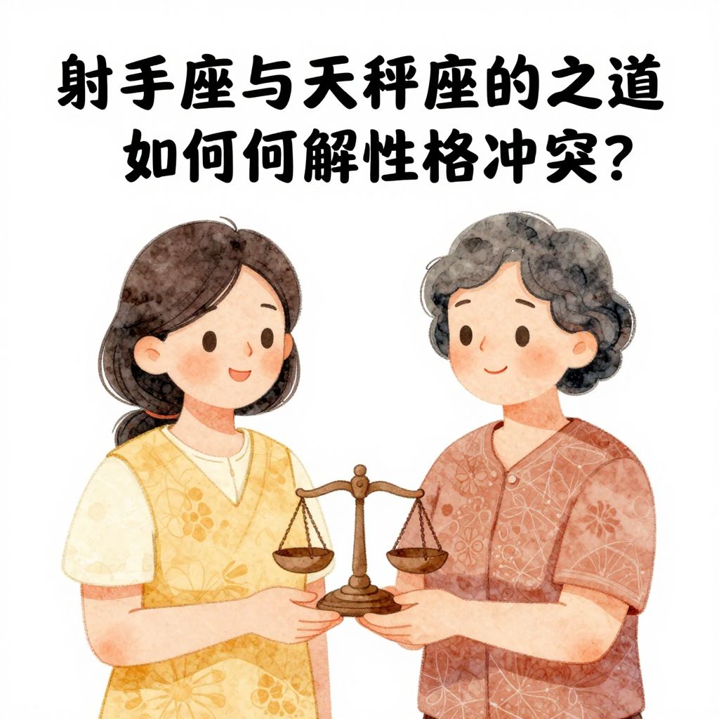 射手座与天秤座婶婶的相处之道：如何化解性格冲突？