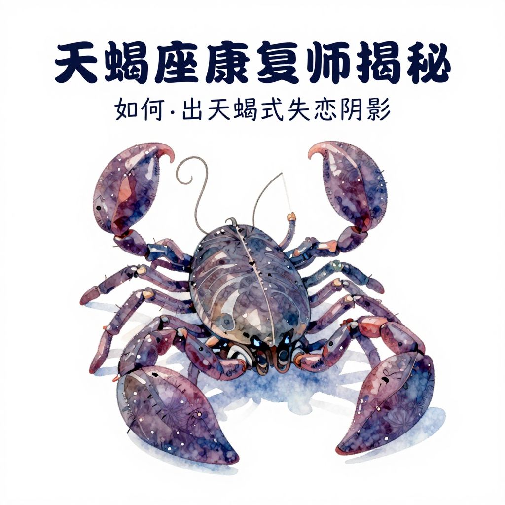 天蝎座康复师揭秘：如何走出天蝎式失恋阴影