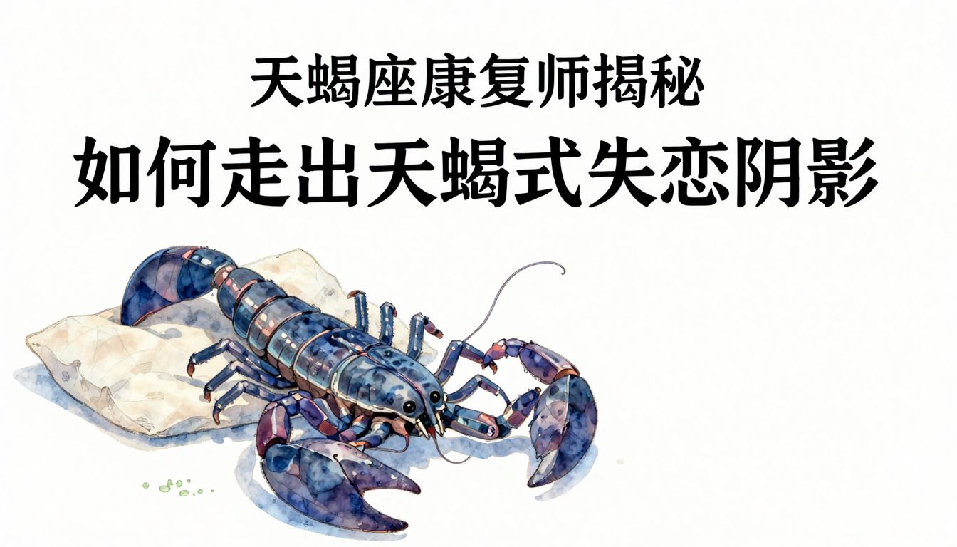 天蝎座康复师揭秘：如何走出天蝎式失恋阴影