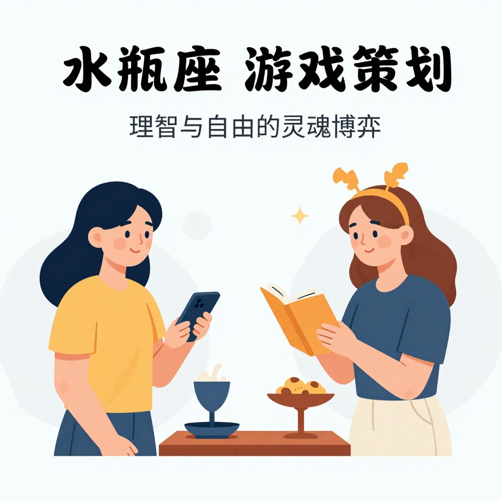 水瓶座与摩羯座游戏策划：理智与自由的灵魂博弈