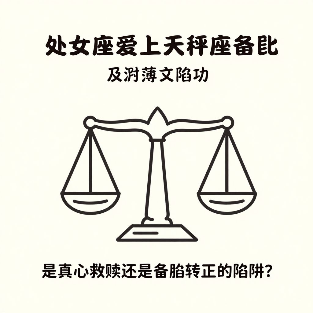 处女座爱上天秤座备胎：是真心救赎还是备胎转正的陷阱？