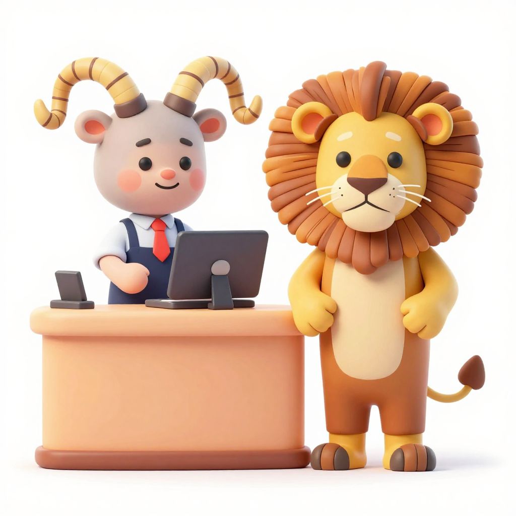 Capricorn & Leo: Navigating Conflict & Harmony as Ticket Agents