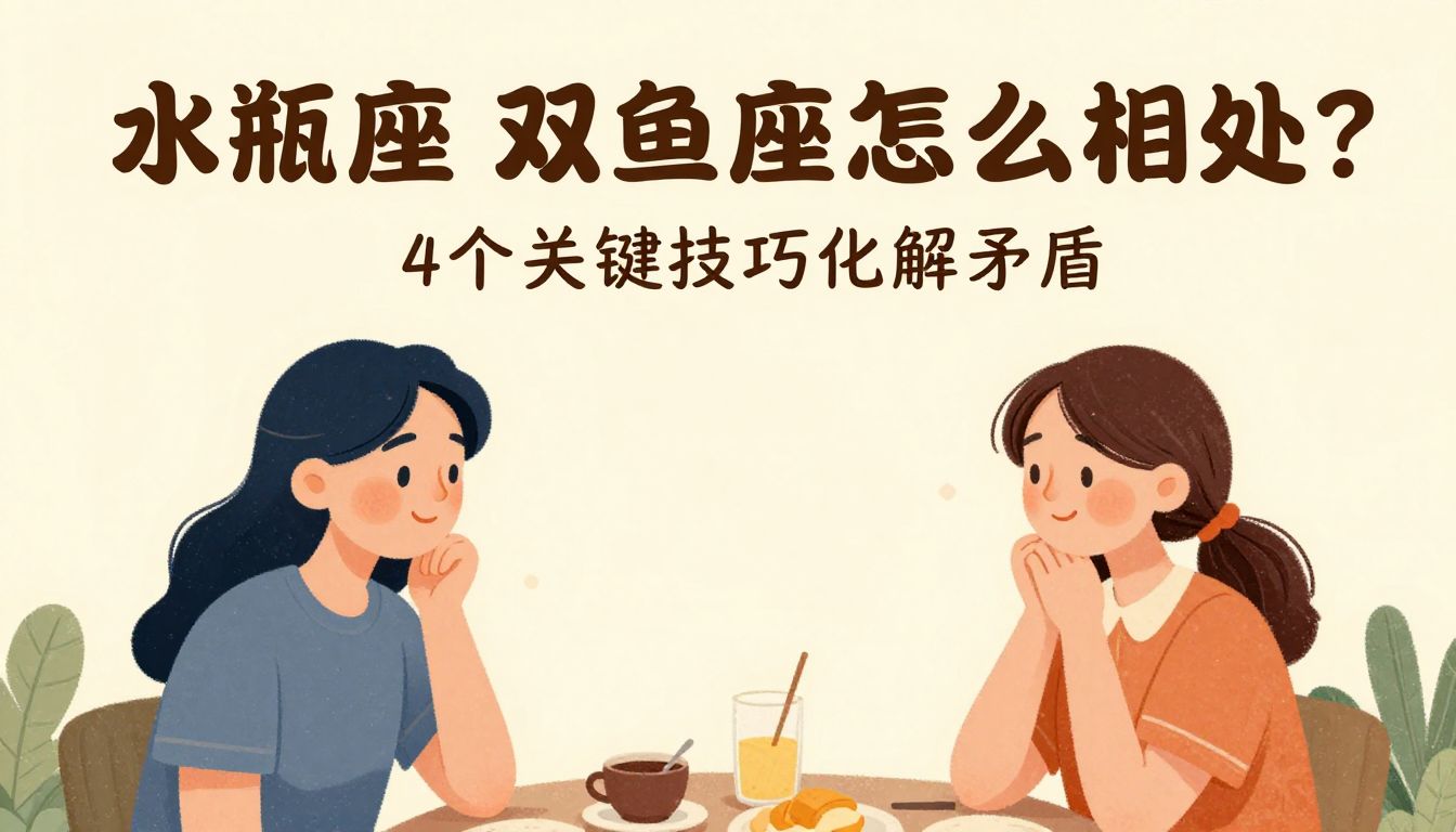 水瓶座与双鱼座姨父：性格不合怎么相处？4个关键技巧化解矛盾
