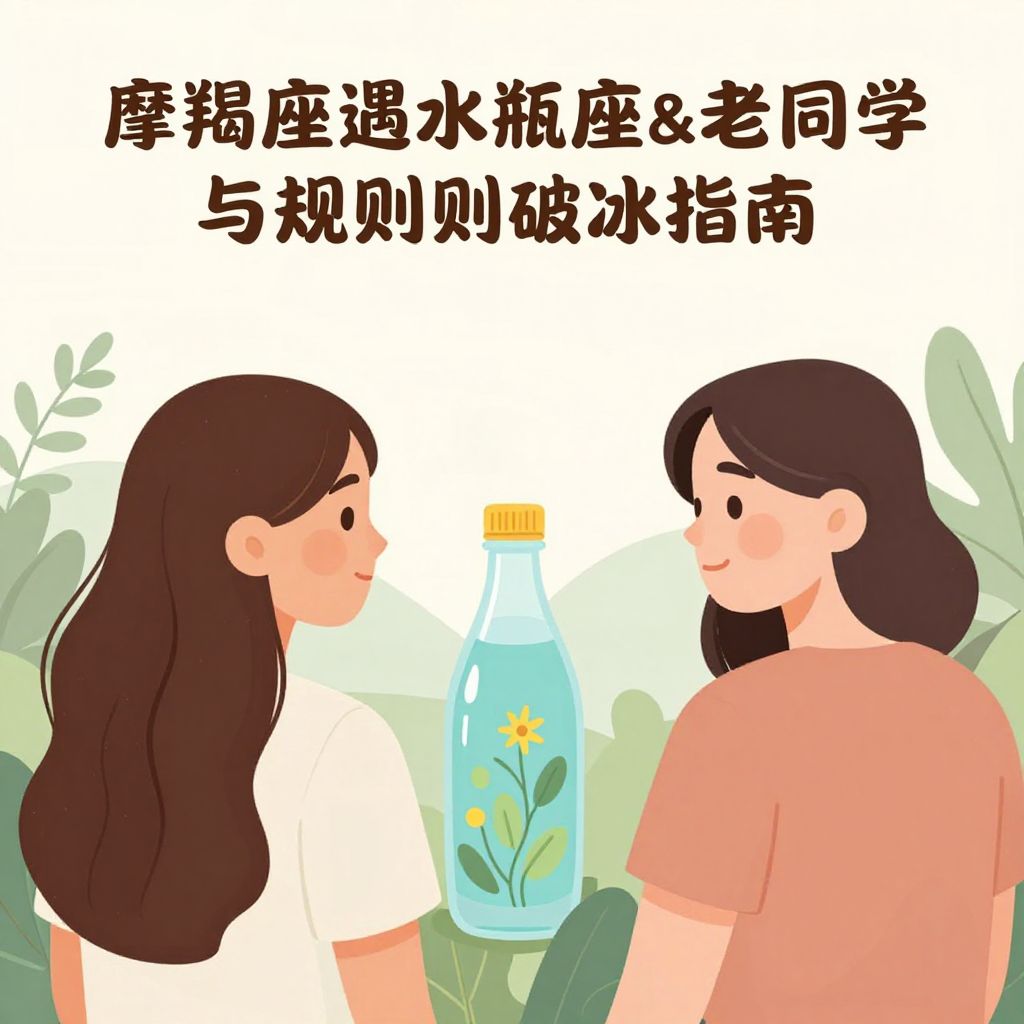 摩羯座遇水瓶座老同学：性格差异下的相处潜规则与破冰指南
