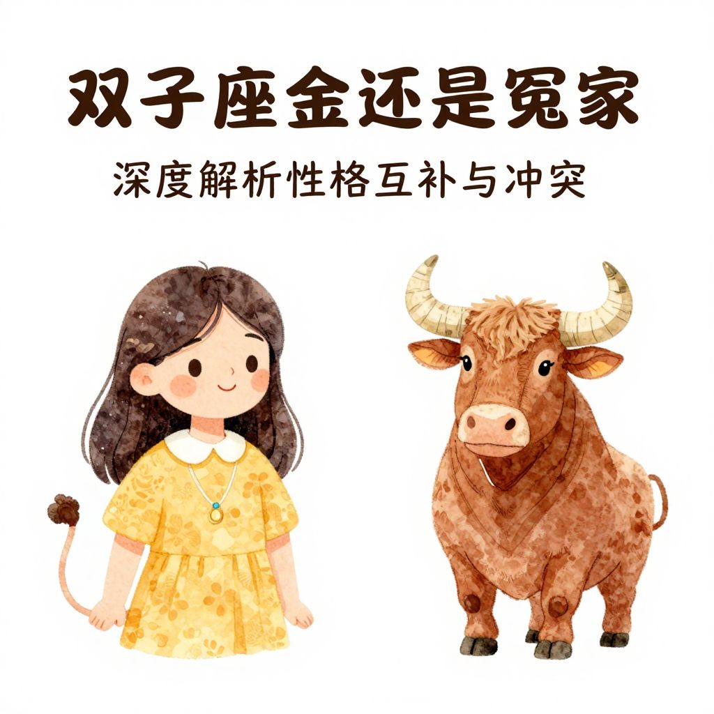 双子座配金牛座讲师：灵魂伴侣还是冤家？深度解析性格互补与冲突