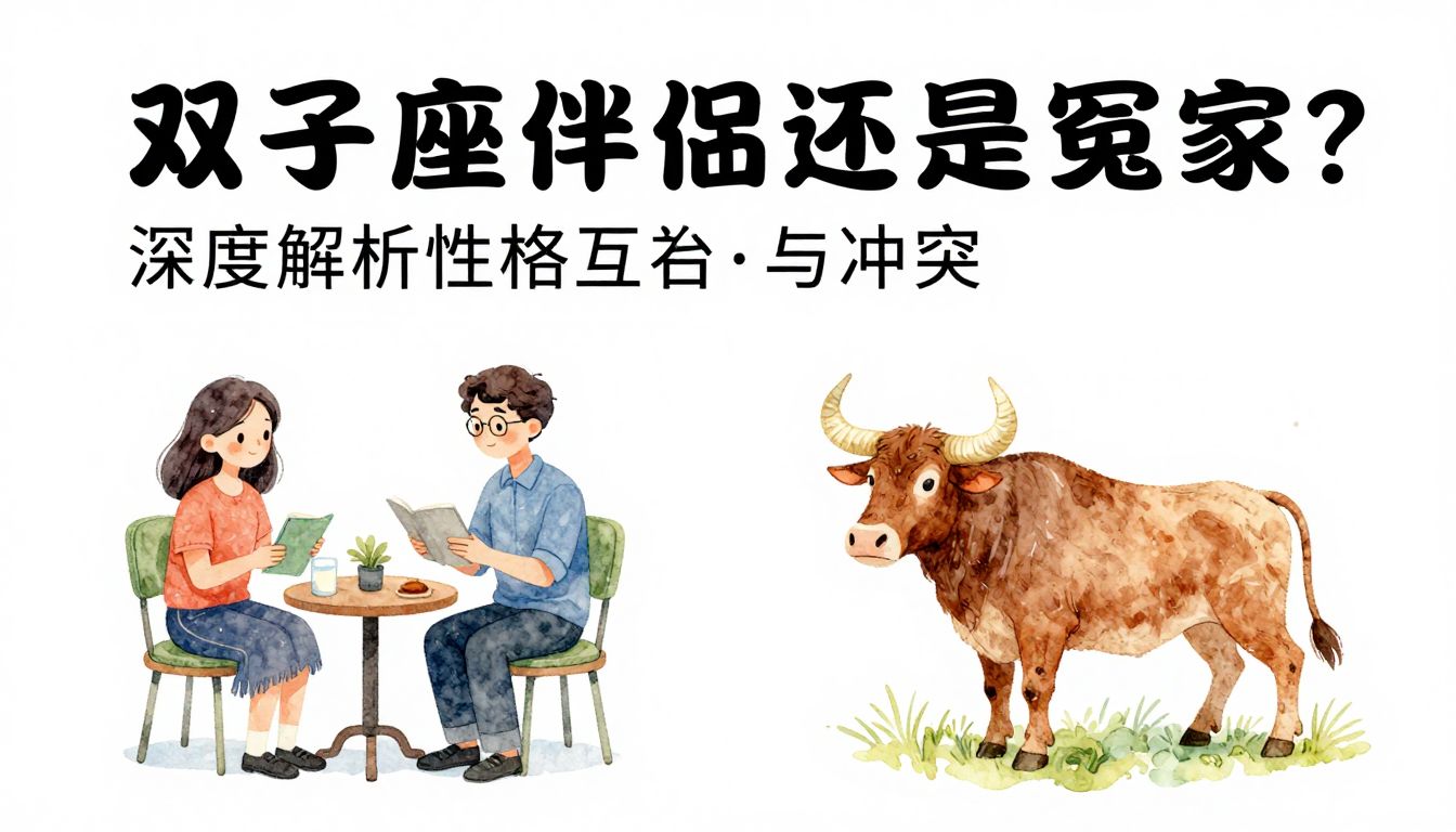 双子座配金牛座讲师：灵魂伴侣还是冤家？深度解析性格互补与冲突