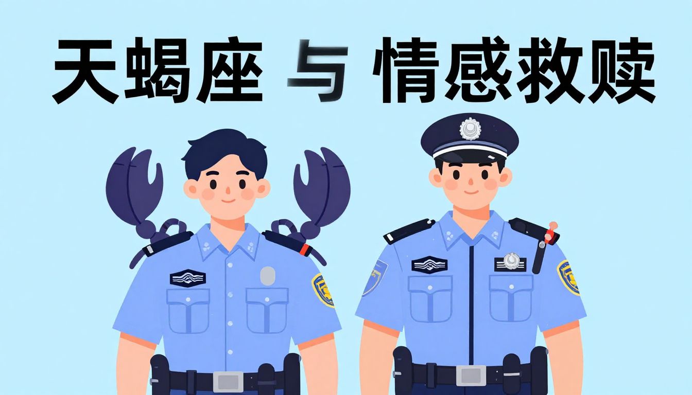 天蝎座与摩羯座乘警：高压下的灵魂博弈与情感救赎