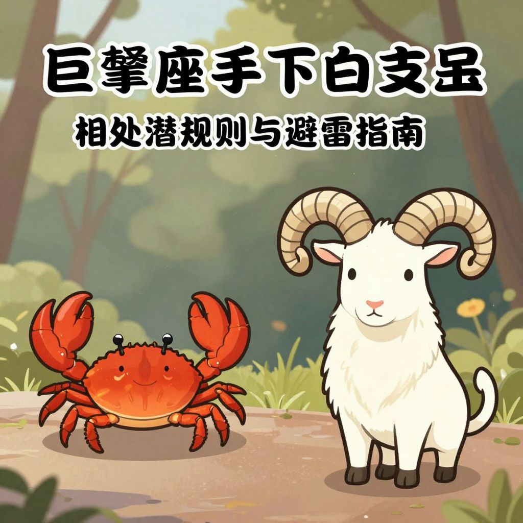 巨蟹座和白羊座团支书：性格互补下的相处潜规则与避雷指南