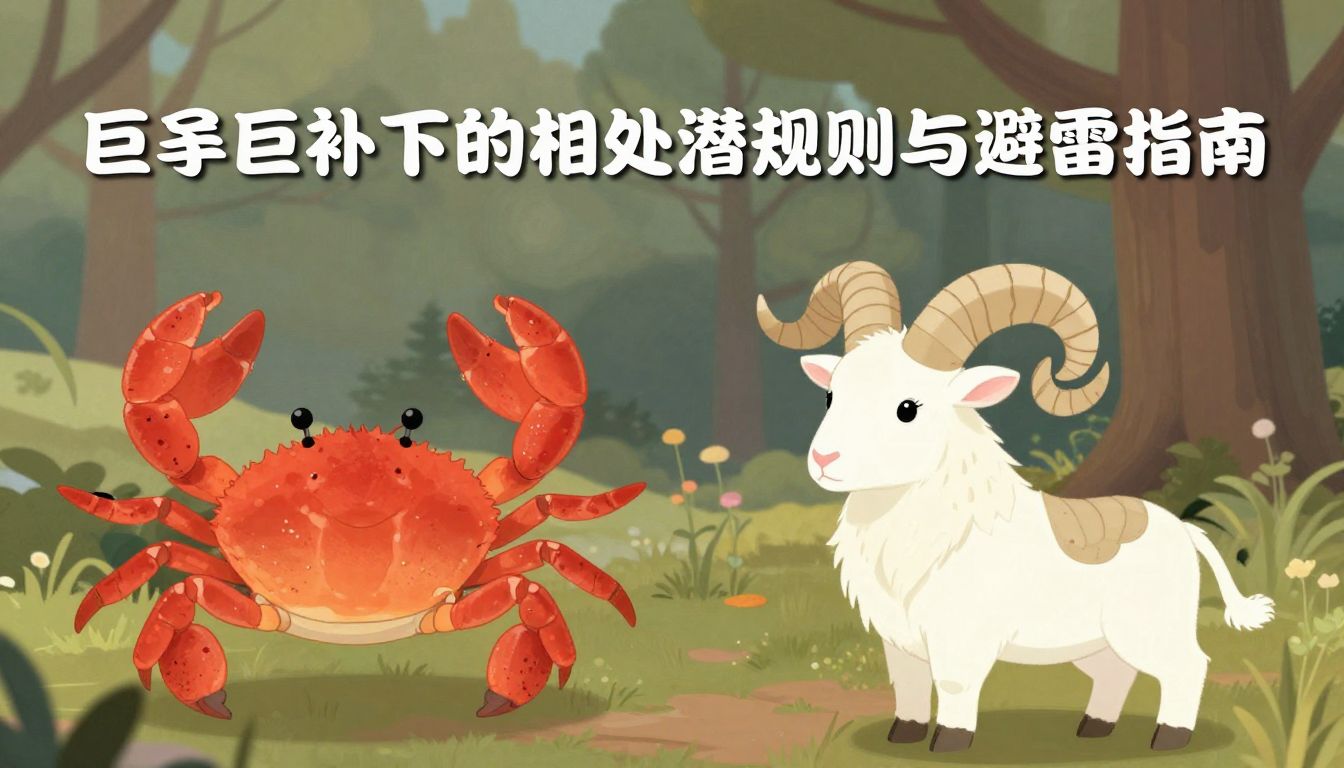 巨蟹座和白羊座团支书：性格互补下的相处潜规则与避雷指南