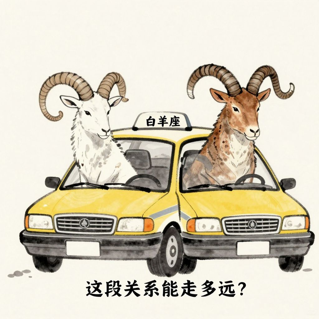 白羊座与摩羯座出租车司机：当冲动遇上沉稳，这段关系能走多远？