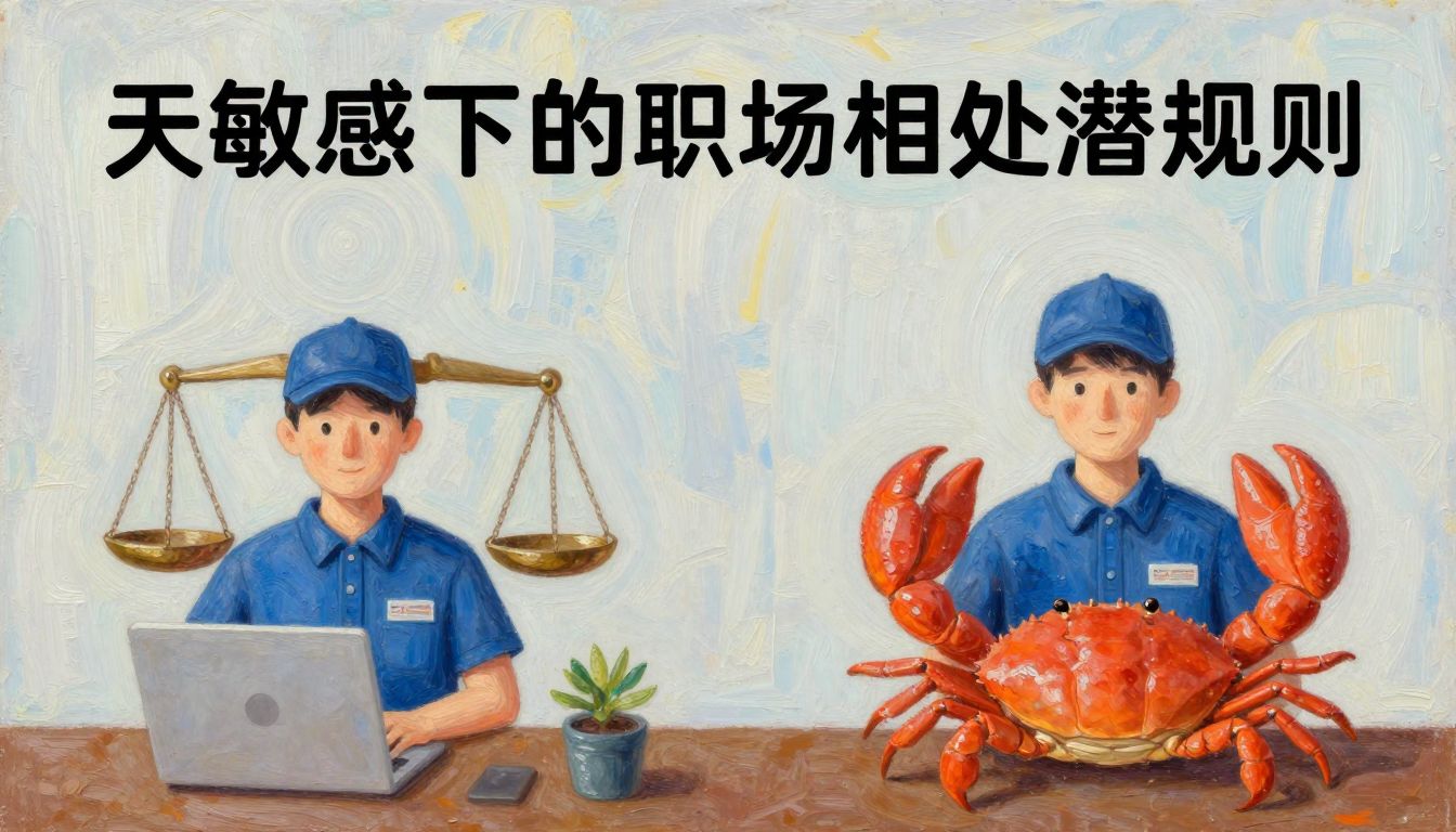 天秤座与巨蟹座快递员：高敏感下的职场相处潜规则