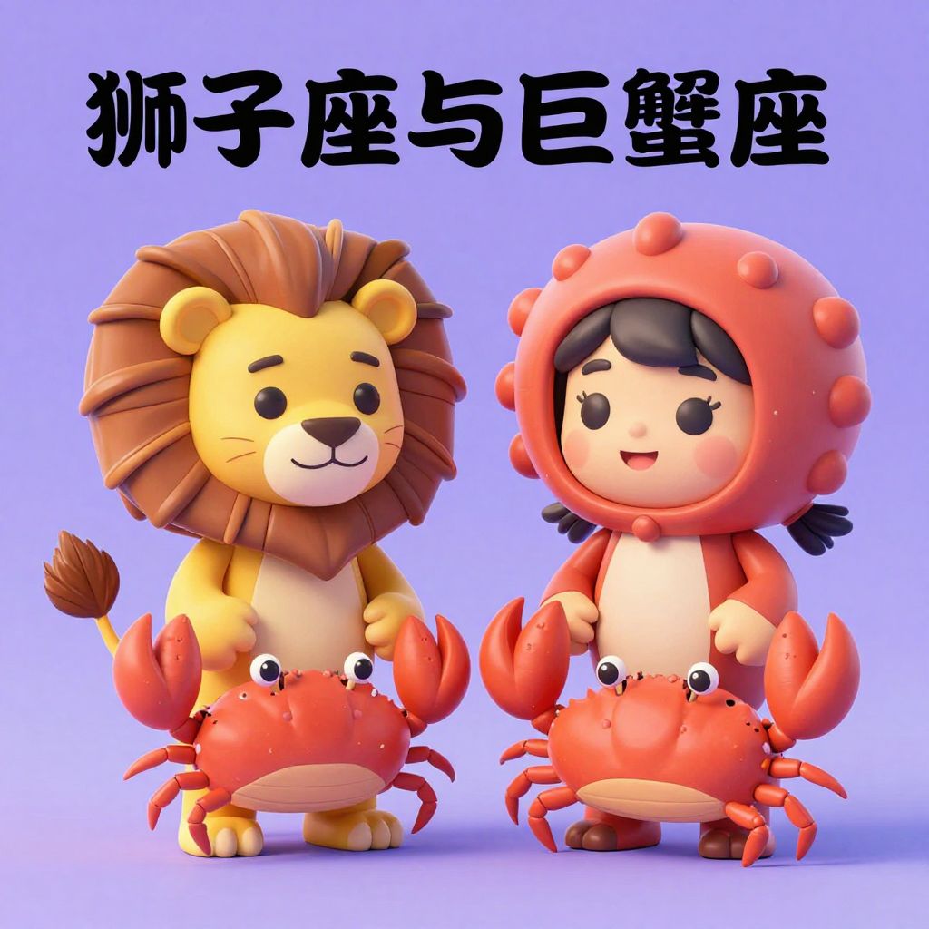 狮子座与巨蟹座童年玩伴：从打闹到知己的相处真相