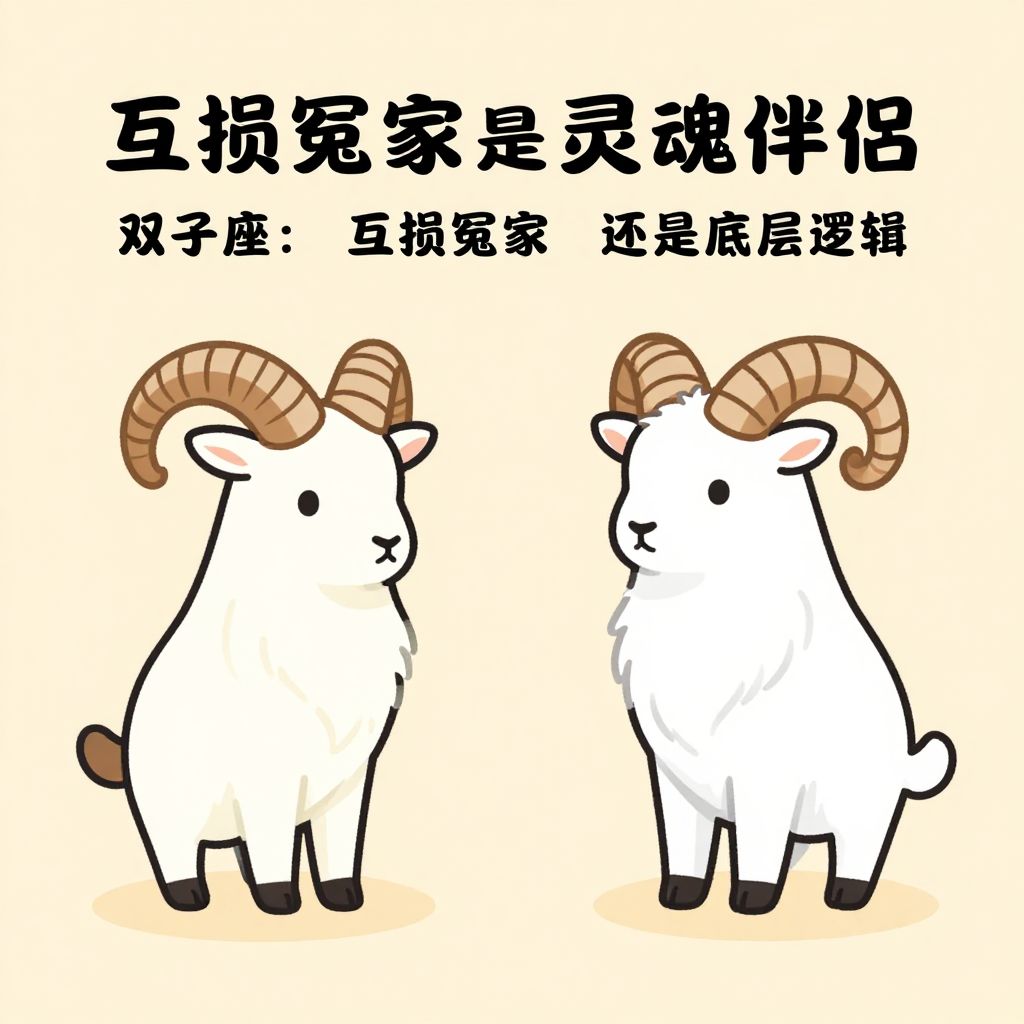 双子座和白羊座死党：是互损冤家还是灵魂伴侣？揭秘两人相处的底层逻辑