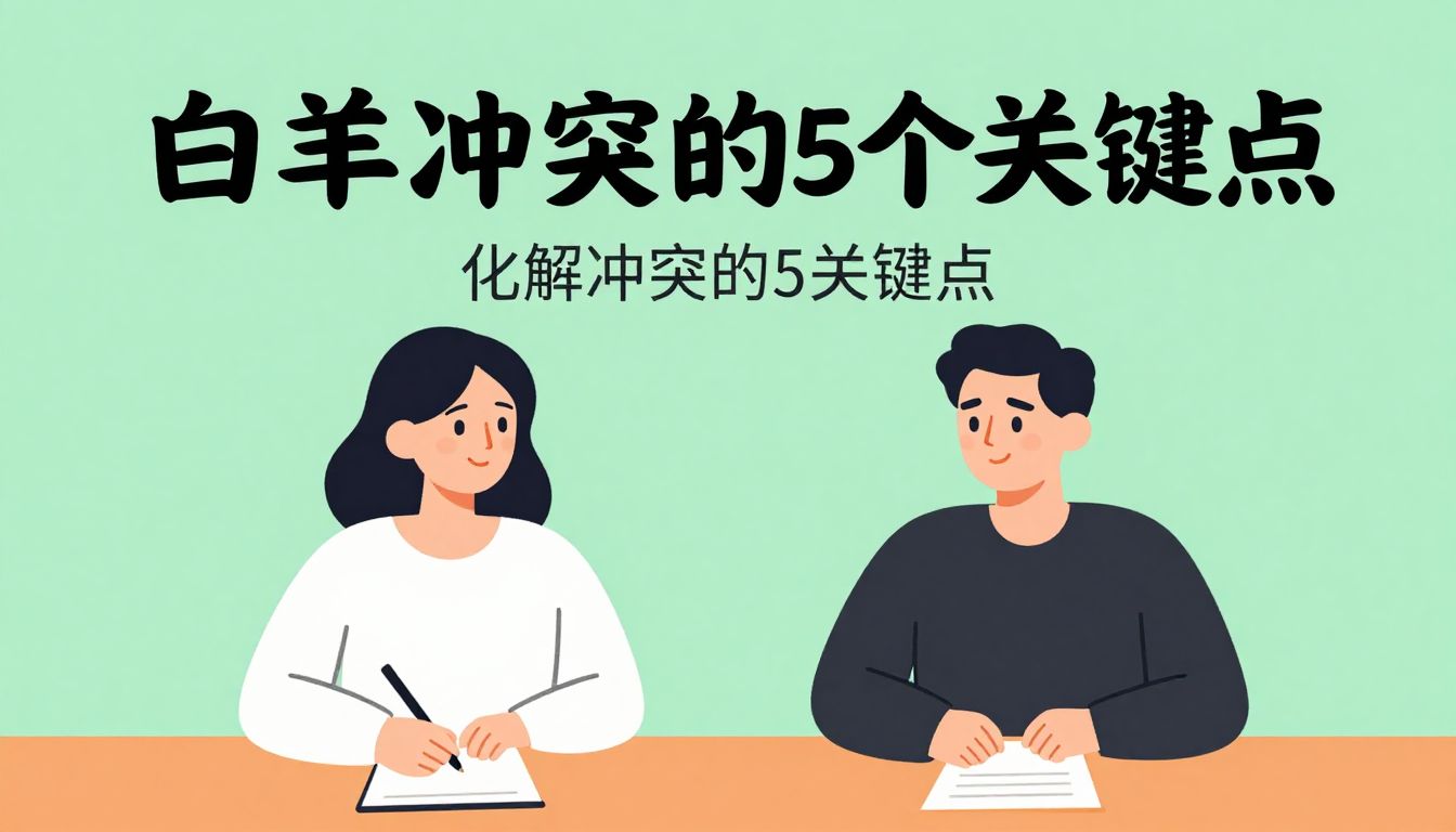 白羊座和双子座老同事共事指南：化解冲突的5个关键点