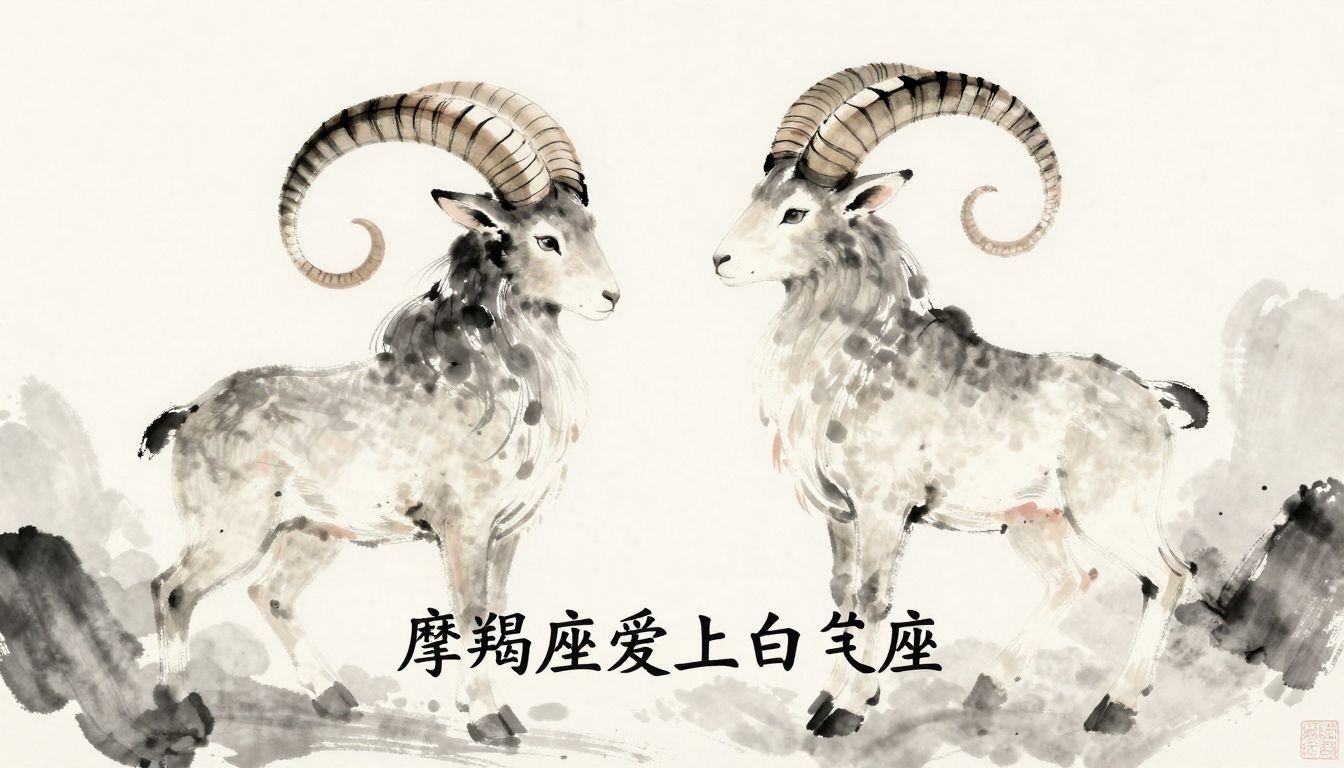 摩羯座爱上白羊座观众：冷热交融的爱情真相与相处指南