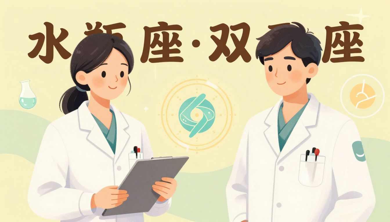 水瓶座与双子座主任医师：理性与灵感的灵魂共振