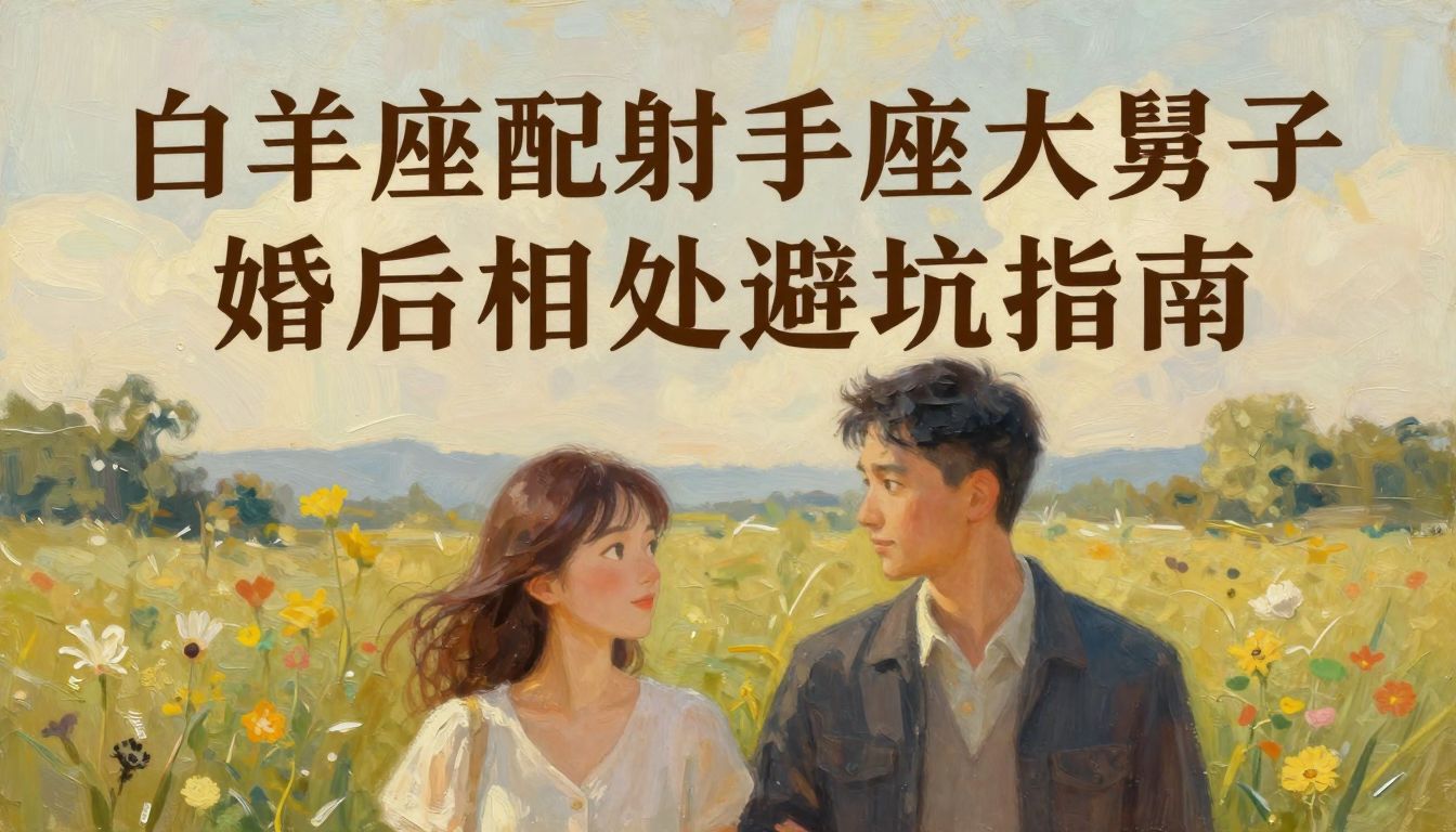 白羊座配射手座大舅子：婚后相处避坑指南，这3点最关键