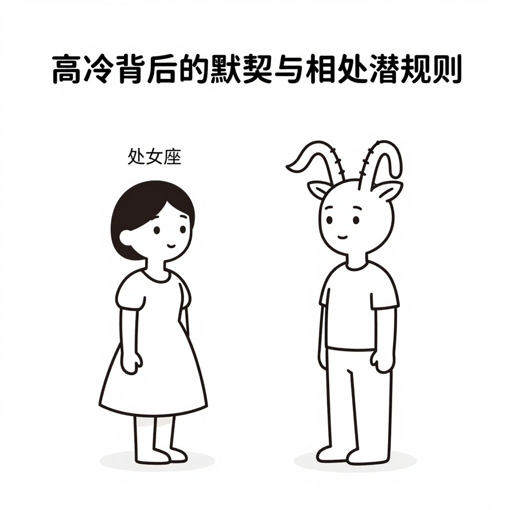 处女座和摩羯座哥们：高冷背后的默契与相处潜规则