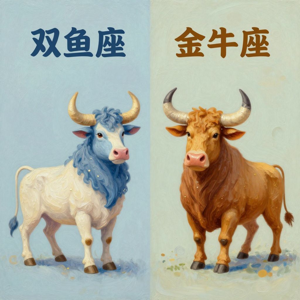 双鱼座和金牛座：灵魂伴侣还是冤家？揭秘星座爱情的真相