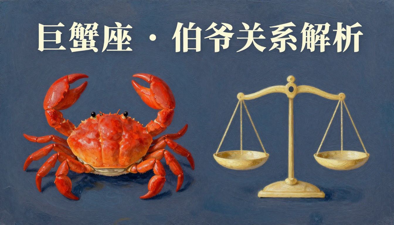 巨蟹座与天秤座的伯伯关系解析