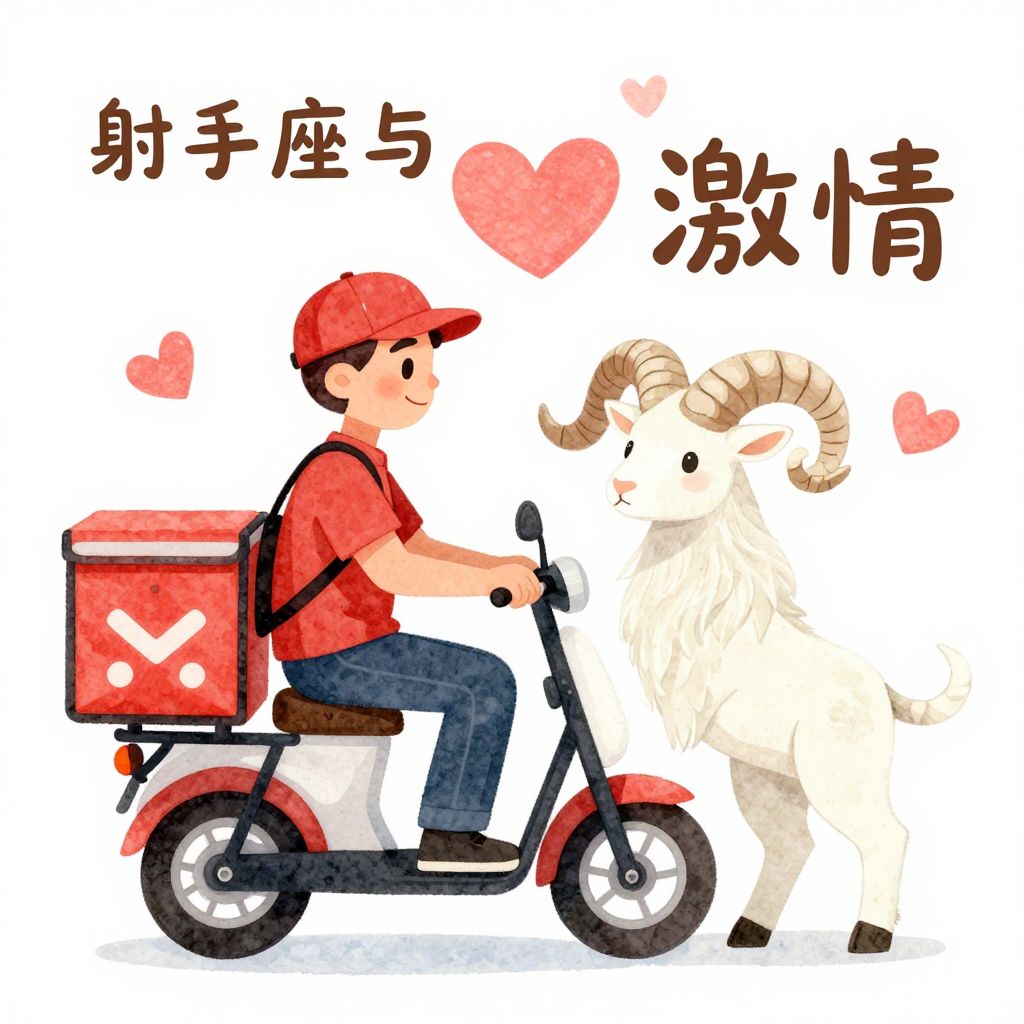射手座与白羊座外卖员：速食爱情里的真心与激情