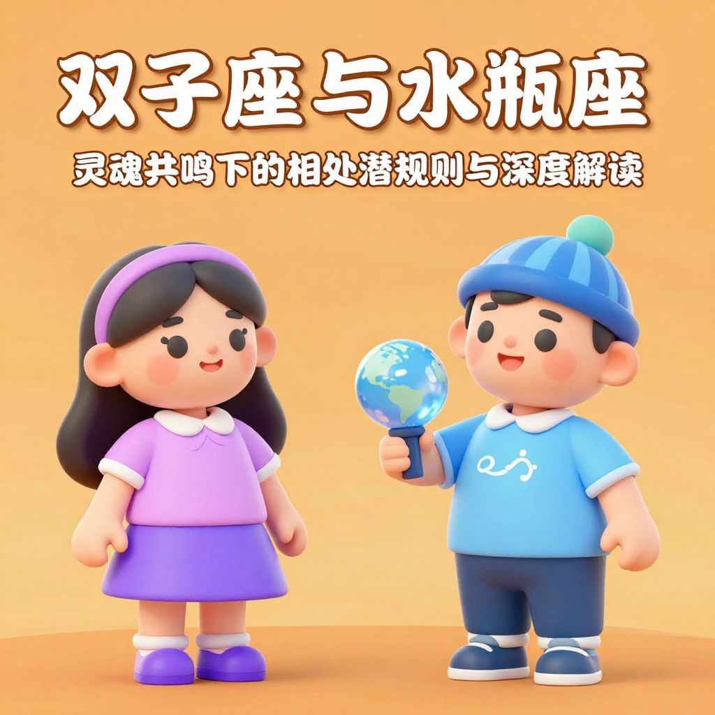双子座与水瓶座影友：灵魂共鸣下的相处潜规则与深度解读