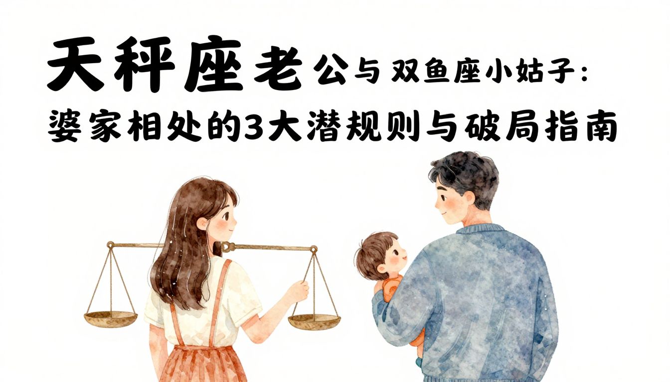 天秤座老公与双鱼座小姑子：婆家相处的3大潜规则与破局指南