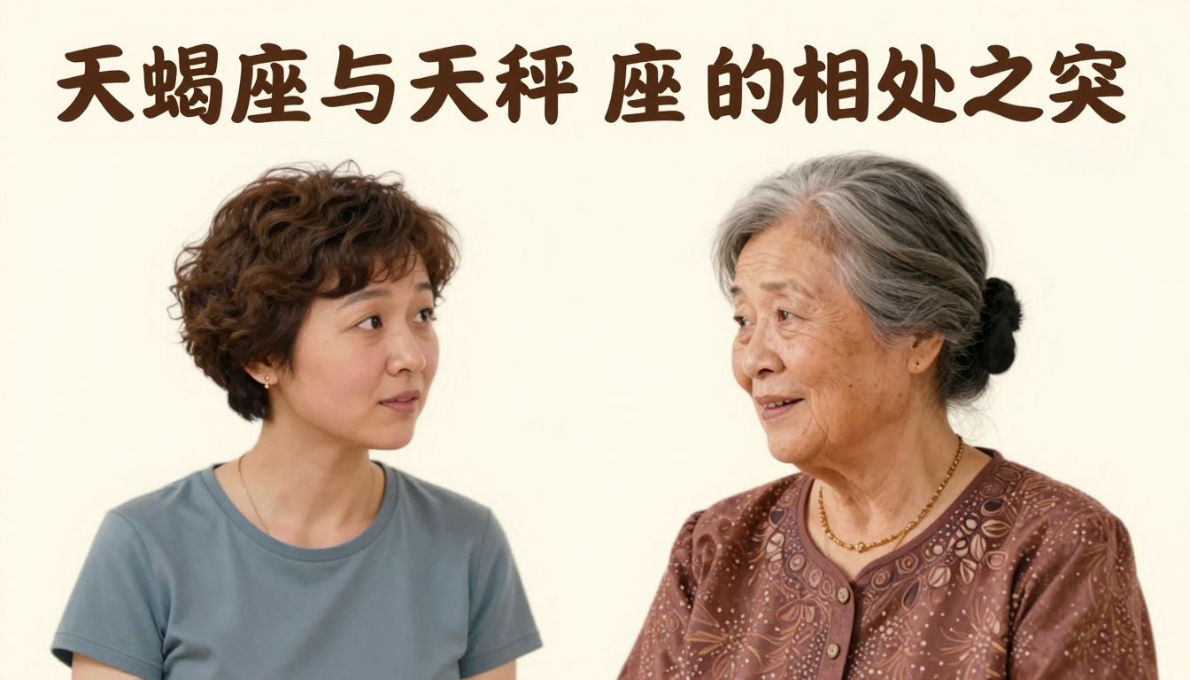 天蝎座与天秤座婶婶的相处之道：如何化解性格冲突？