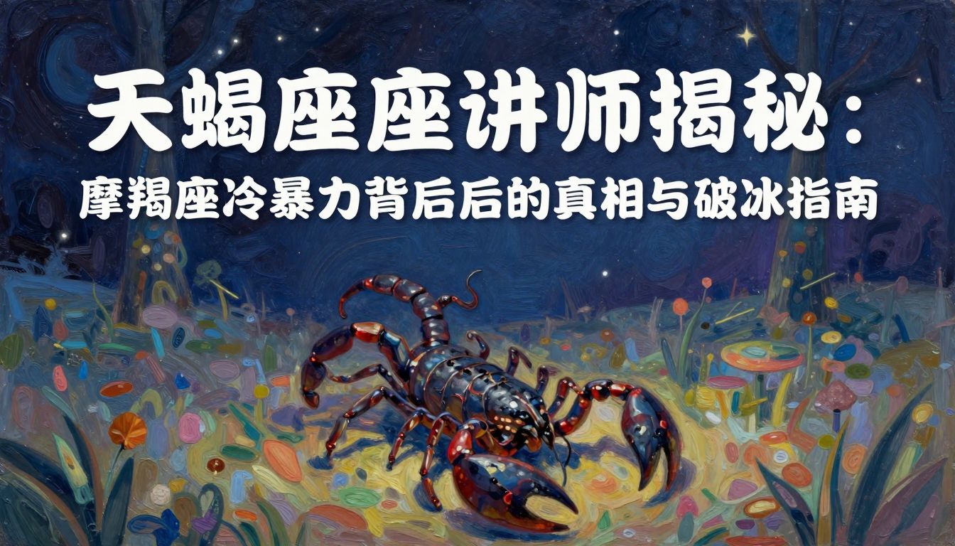 Sagittarius Lecturer Reveals: The Truth Behind Capricorn’s Silent Treatment