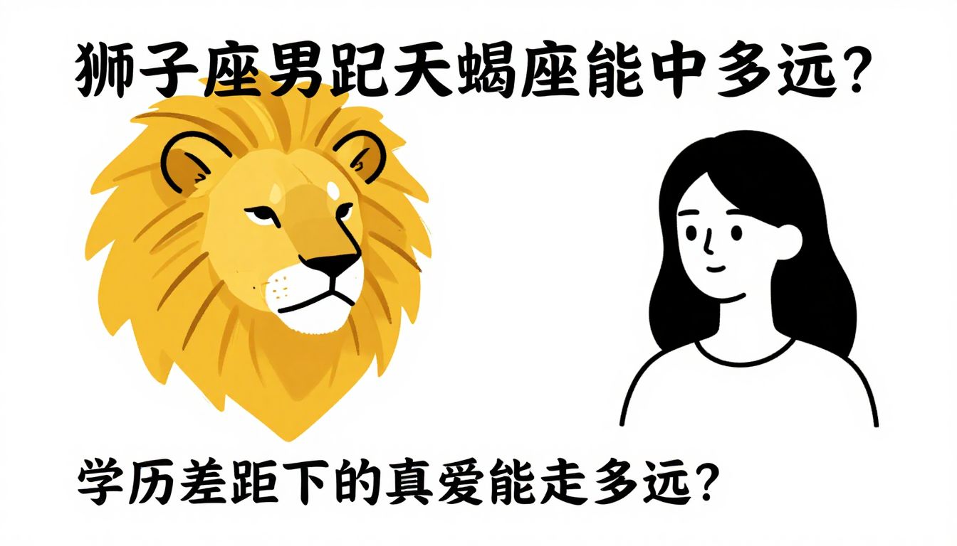 Leo Man & Scorpio Woman: Can True Love Survive Education Gap?