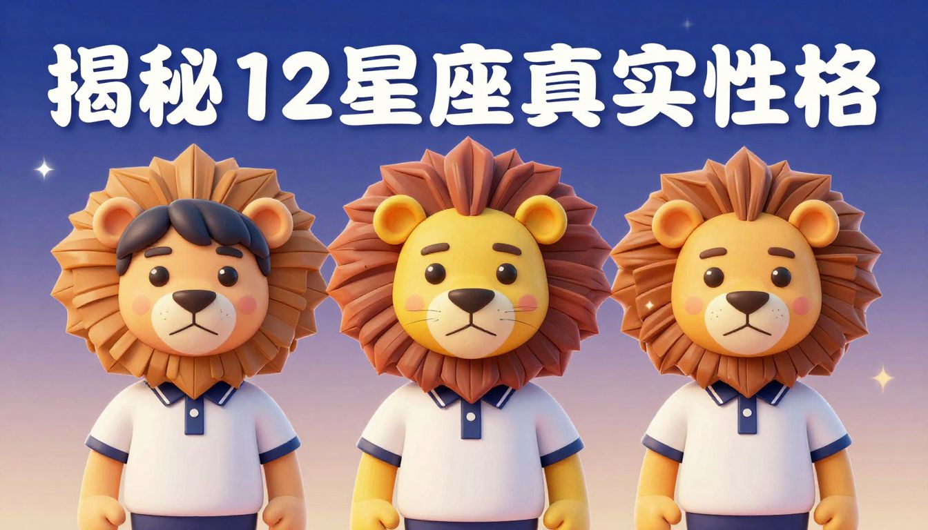 狮子座高中生：高冷还是热情？揭秘12星座真实性格