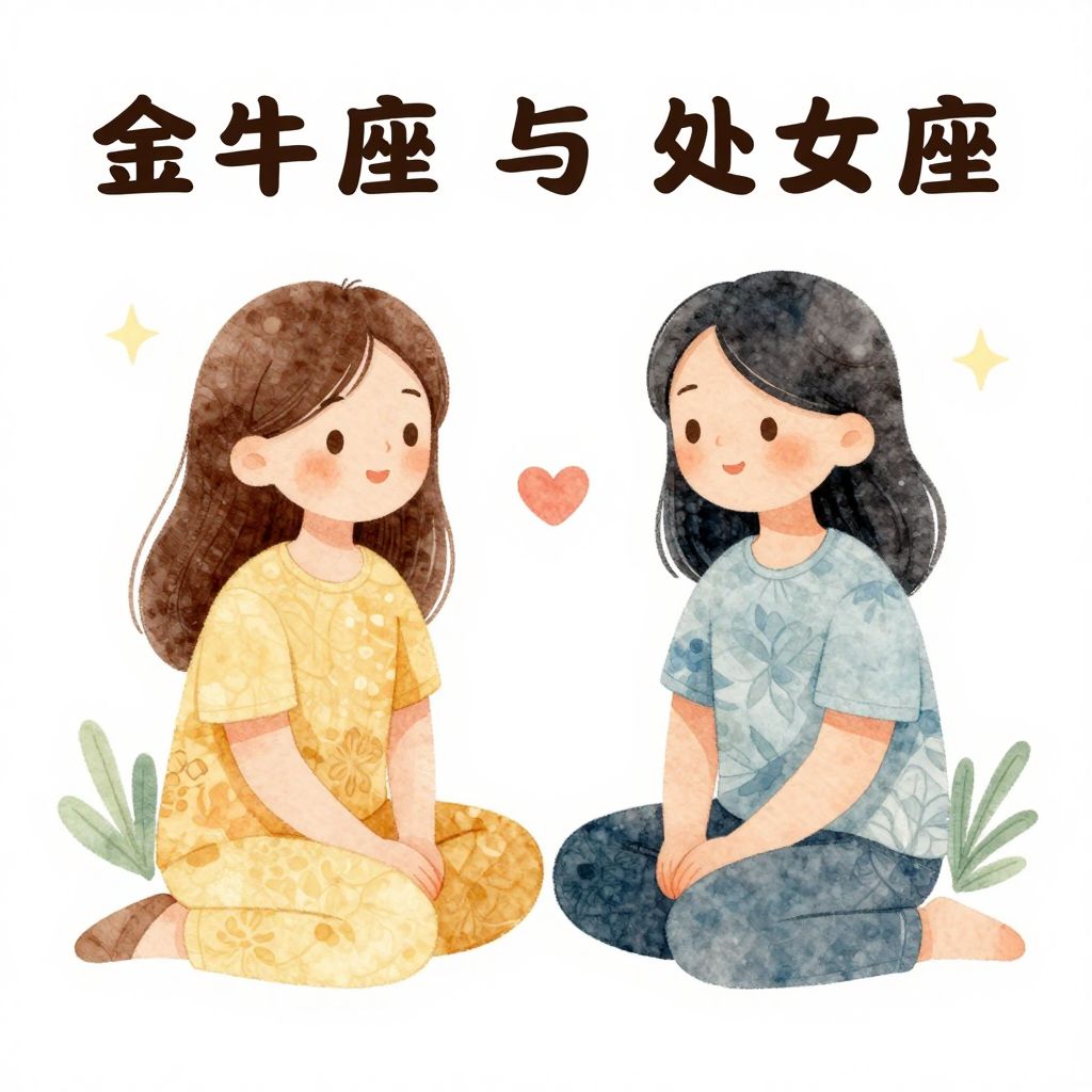 金牛座与处女座陪护：灵魂伴侣的治愈日常与相处真相