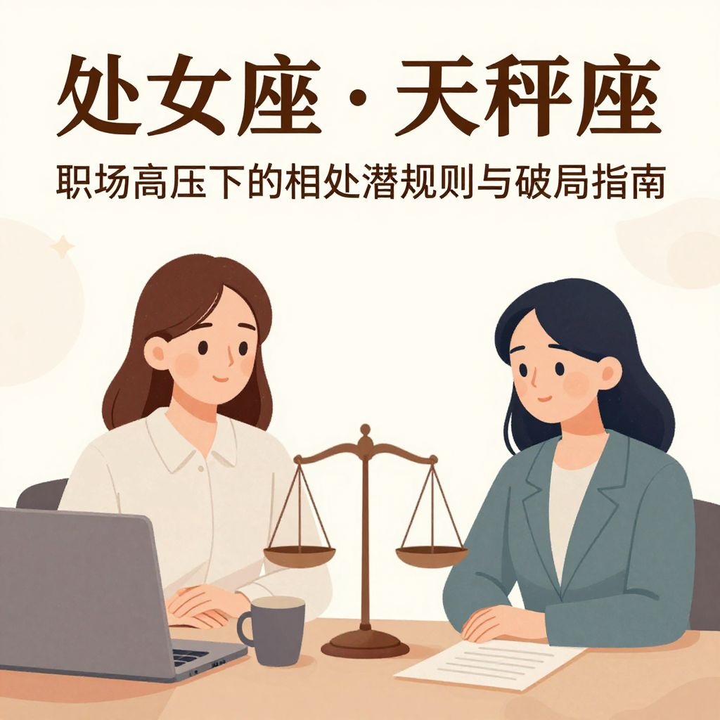 Virgo & Libra: Navigating Workplace Pressure & Conflict