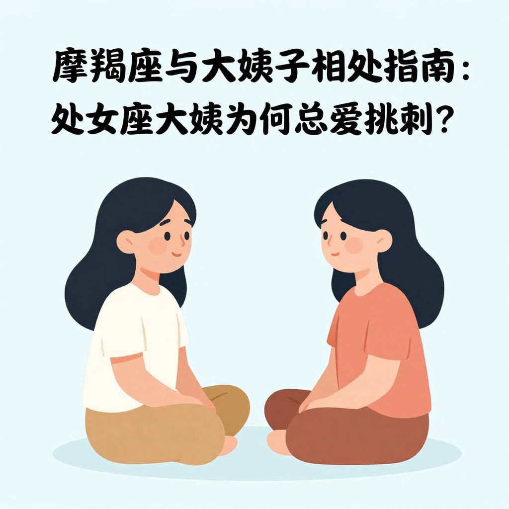 摩羯座与大姨子相处指南：处女座大姨子为何总爱挑刺？