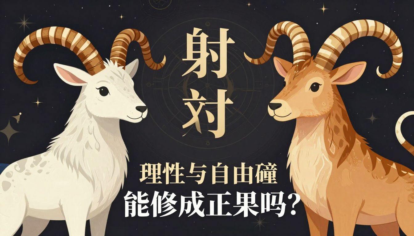射手座与摩羯座市场经理：理性与自由的碰撞，能修成正果吗？