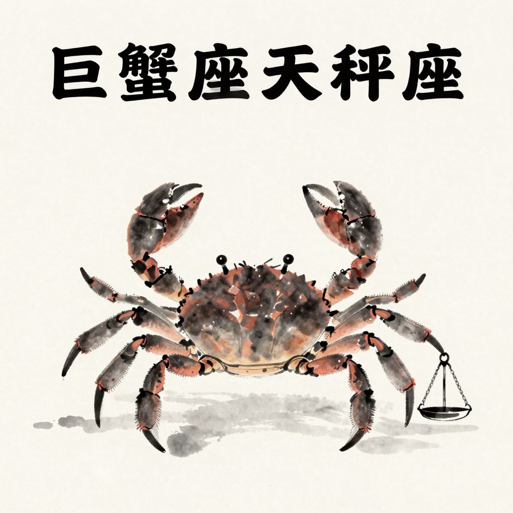 巨蟹座与天秤座的挚友关系解析
