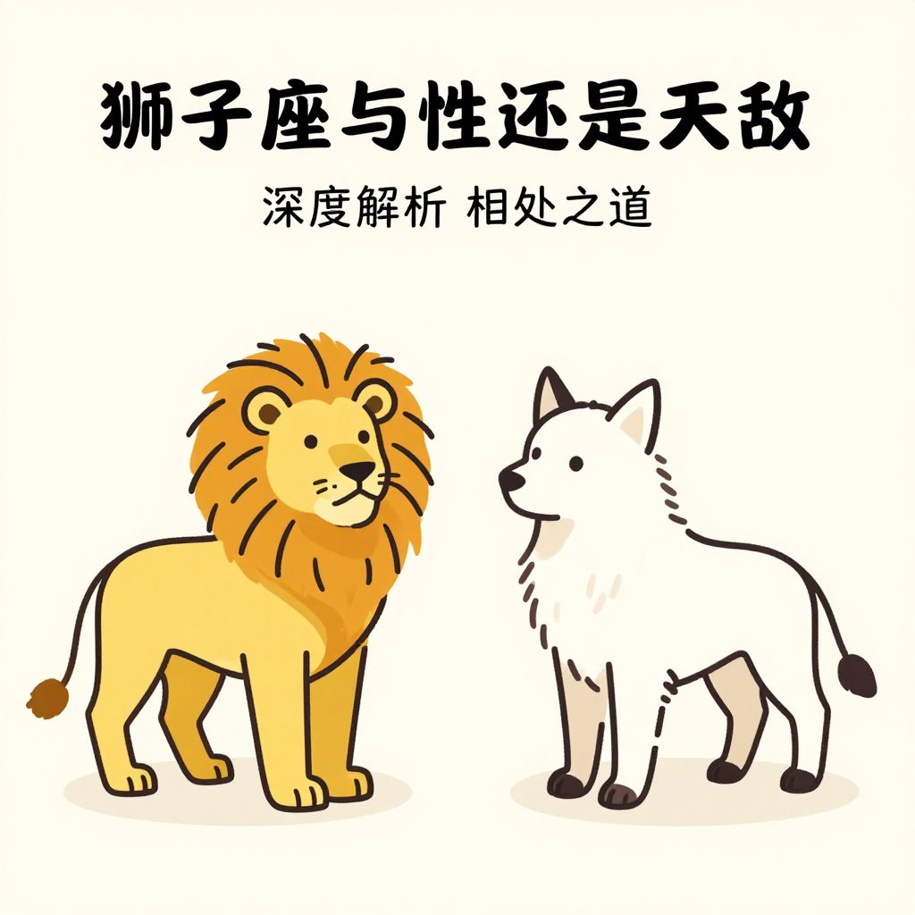 狮子座与双子座义子：性格互补还是天敌？深度解析相处之道