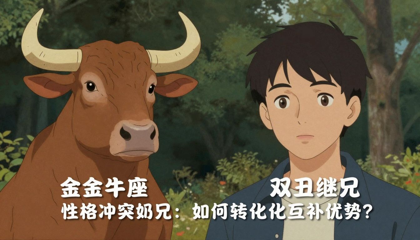 金牛座与双子座继兄：性格冲突如何转化为互补优势？