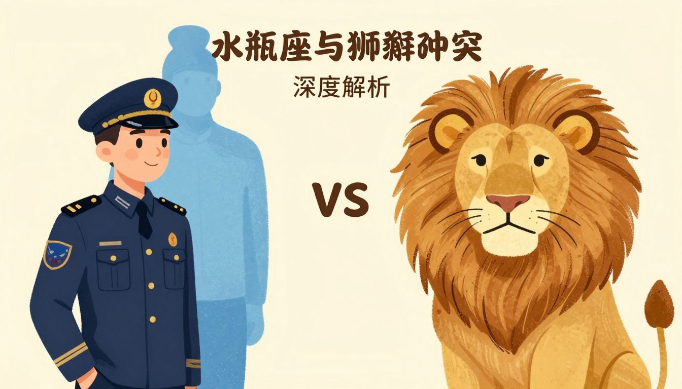 水瓶座与狮子座门卫：性格冲突还是灵魂伴侣？深度解析