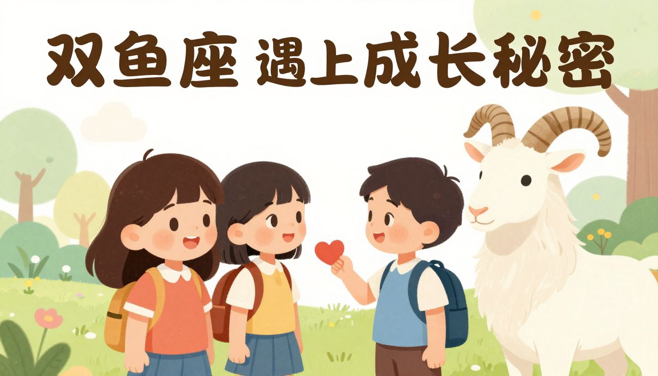 双鱼座遇上白羊座小学生：性格碰撞下的成长秘密