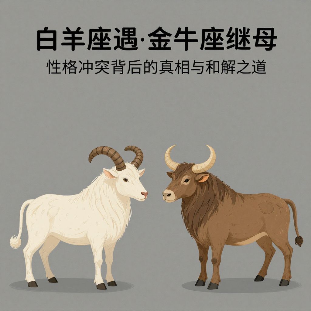 白羊座遇上金牛座继母：性格冲突背后的真相与和解之道