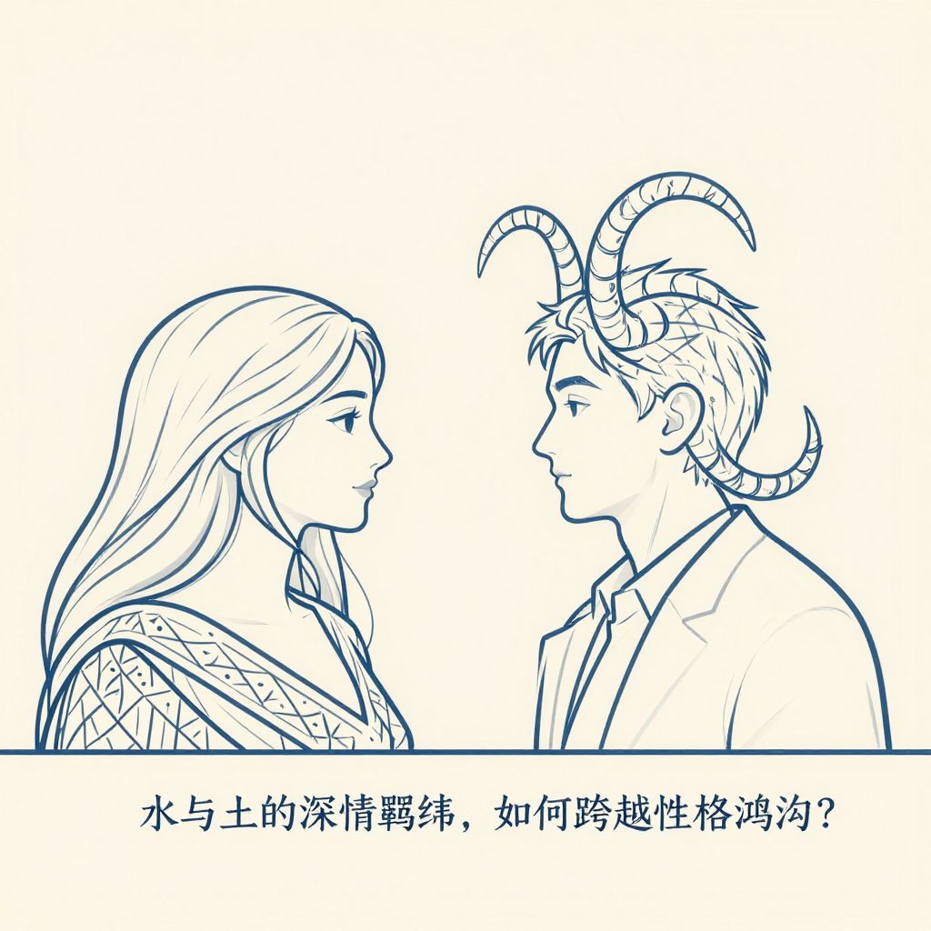 双鱼座与摩羯座同性伴侣：水与土的深情羁绊，如何跨越性格鸿沟？