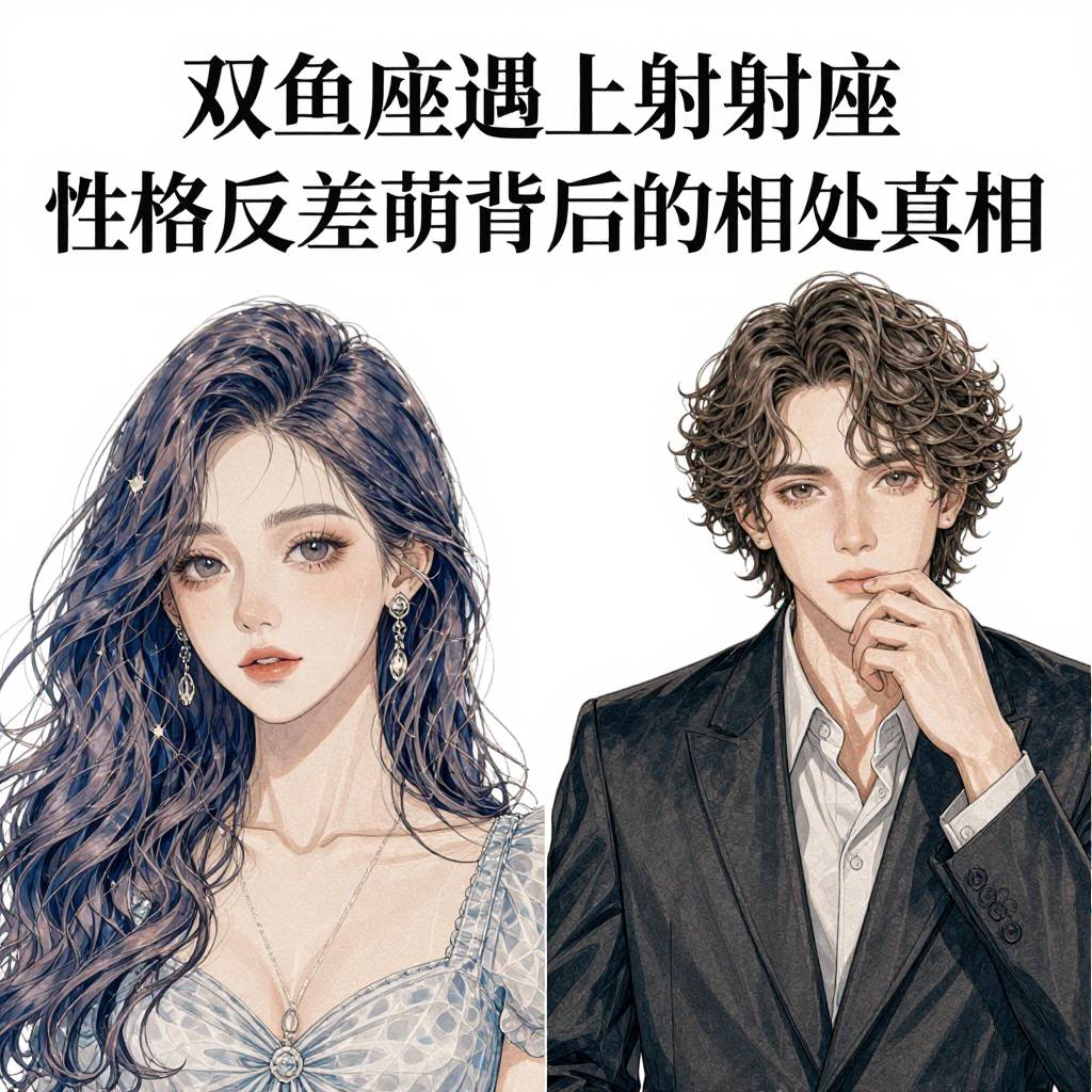 双鱼座遇上射手座UP主：性格反差萌背后的相处真相