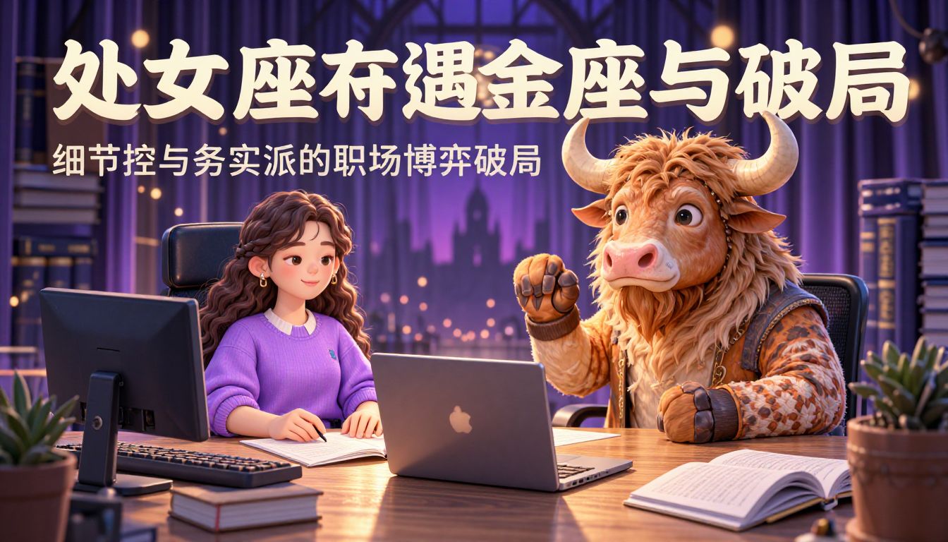 处女座员工遇金牛座老板：细节控与务实派的职场博弈与破局