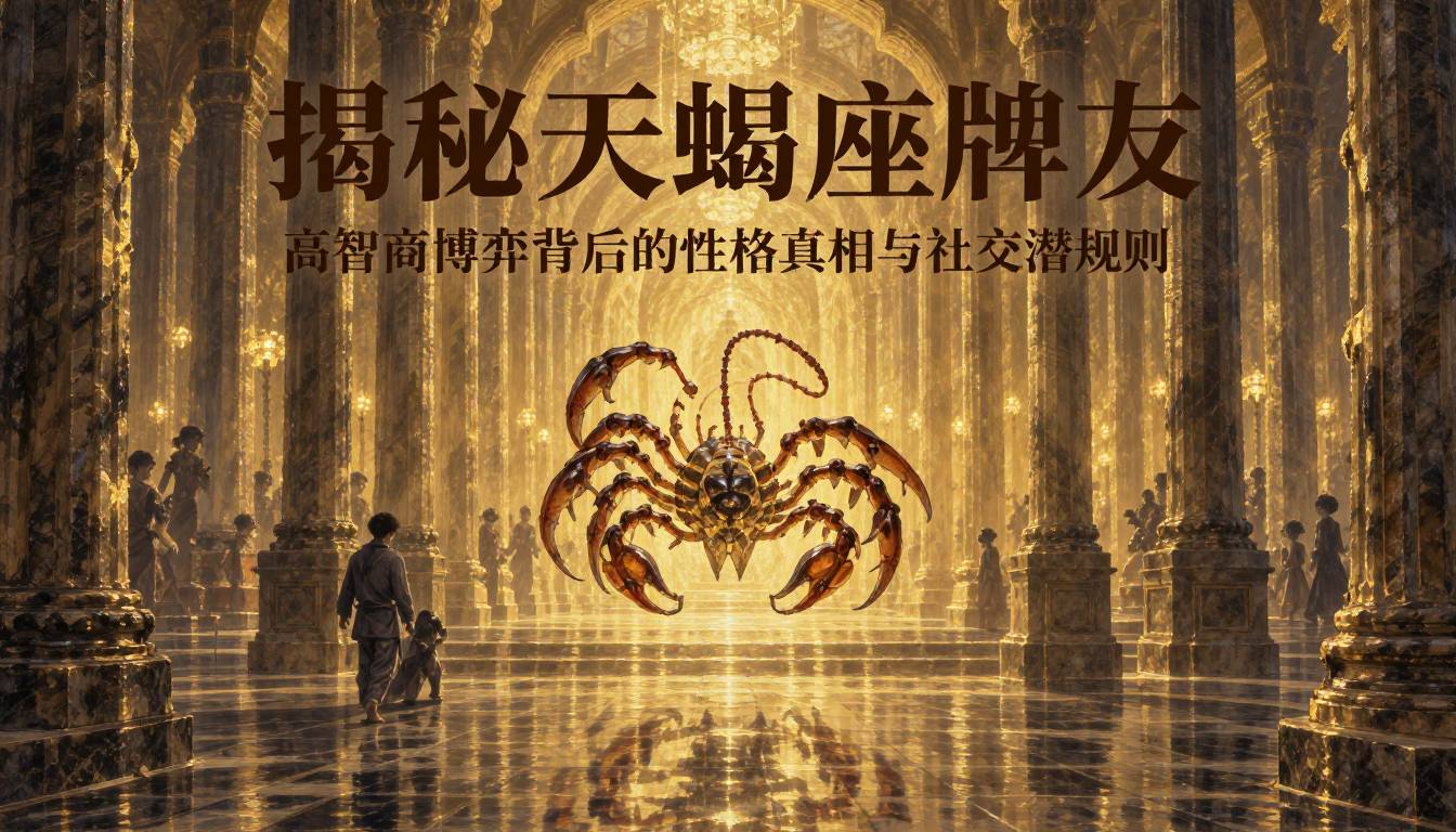 揭秘天蝎座牌友：高智商博弈背后的性格真相与社交潜规则