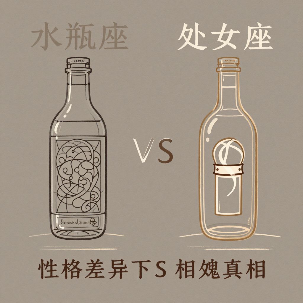 水瓶座vs处女座：性格差异下的相处真相与灵魂共鸣
